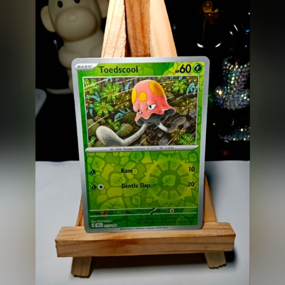 Toedscool Reverse Holo Pokémon Card
